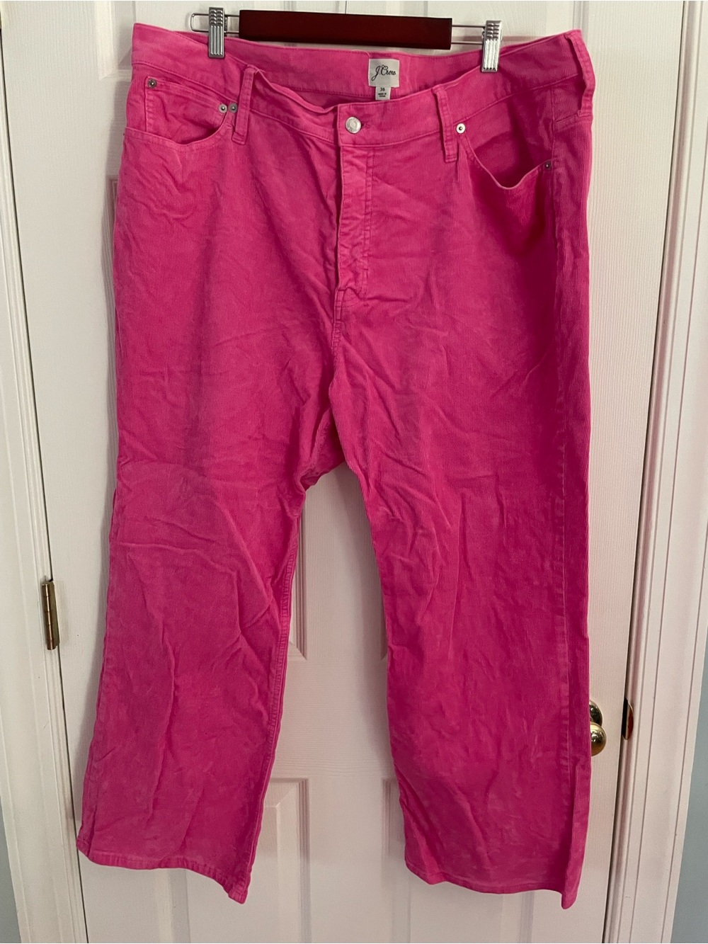 J. Crew Women Pink Corduroy Pants